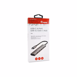 Equip 128963 hub & concentrateur USB 3.2 Gen 1 (3.1 Gen 1) Type-C 5000 Mbit/s Noir, Argent - Vue supplémentaire 8