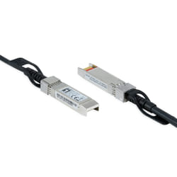 LevelOne DAC-0102 câble de fibre optique 2 m SFP+ Noir