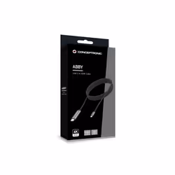 Conceptronic ABBY10G câble vidéo et adaptateur 2 m USB Type-C HDMI Gris