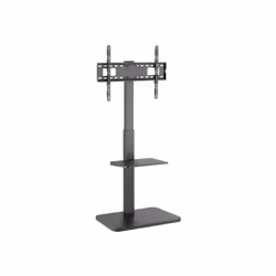 Equip 650613, 190,5 cm (75"), 200 x 200 mm, 600 x 400 mm, -35 - 35°, Acier inoxydable, Noir