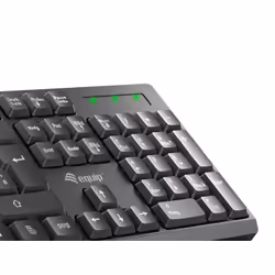 Equip 245223 clavier Souris incluse Bureau RF sans fil QWERTY Italien Noir - Vue supplémentaire 5