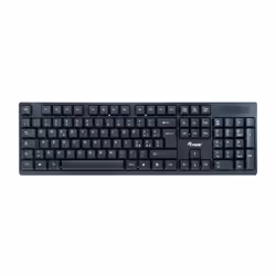 Equip 245223 clavier Souris incluse RF sans fil QWERTY Italien Noir