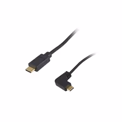 Equip 128889 câble USB 1 m USB 2.0 USB C Noir