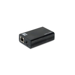 LevelOne POS-5000 séparateur voix-données Noir Connexion Ethernet, supportant l'alimentation via ce port (PoE)