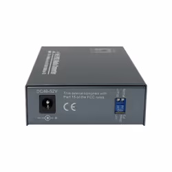 LevelOne GVT-2014 convertisseur de support réseau 1000 Mbit/s 1310 nm Monomode Gris - Vue supplémentaire 3