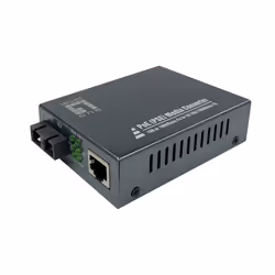 LevelOne GVT-2014 convertisseur de support réseau 1000 Mbit/s 1310 nm Monomode Gris - Vue supplémentaire 5