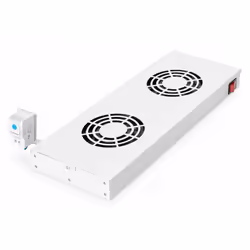 Equip EZF-2-G, Ventilateur, Gris clair, 2 ventilateur(s), 12 cm, 1U, Turquie