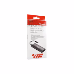 Equip 133490 station d'accueil Avec fil USB 3.2 Gen 1 (3.1 Gen 1) Type-C Gris - Vue supplémentaire 4