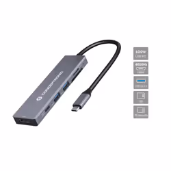 Conceptronic DONN23G station d'accueil Avec fil USB 3.2 Gen 1 (3.1 Gen 1) Type-C Gris