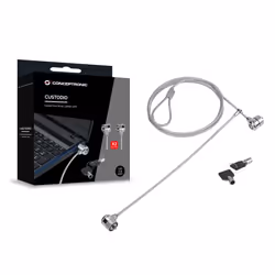 Conceptronic CNBSLOCK15T câble antivol Argent 1,5 m - Vue supplémentaire 4