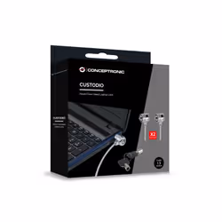 Conceptronic CNBSLOCK15T câble antivol Argent 1,5 m - Vue supplémentaire 5