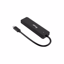 Equip 128964 hub & concentrateur USB 3.2 Gen 1 (3.1 Gen 1) Type-C 5000 Mbit/s Noir