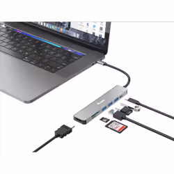 Equip 133494 station d'accueil Avec fil USB 3.2 Gen 1 (3.1 Gen 1) Type-C Argent