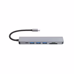 Equip 133494 station d'accueil Avec fil USB 3.2 Gen 1 (3.1 Gen 1) Type-C Argent - Vue supplémentaire 4