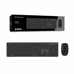 Conceptronic ORAZIO01IT clavier Souris incluse RF sans fil QWERTY Italien Noir - Vue supplémentaire 4