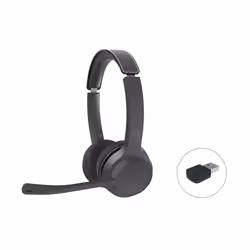 Conceptronic POLONA04BA, Avec fil &amp;sans fil, Appels/Musique, 173 g, Écouteurs, Noir