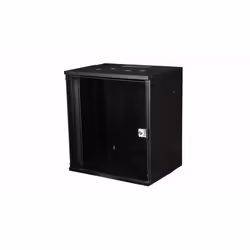 Equip EWM-12-5440-B, Rack monté sur le mur, 12U, Verrouillage des touches, 12,5 kg, Noir