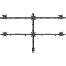 Equip 650160 support d'écran plat pour bureau 81,3 cm (32") Noir
