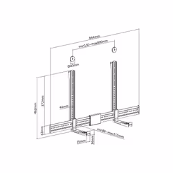 Equip 650895 accessoire de montage de TV - Vue supplémentaire 5
