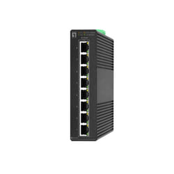 LevelOne IGS-2108P commutateur réseau Géré L2 Gigabit Ethernet (10/100/1000) Connexion Ethernet, supportant l'alimentation via ce port (PoE) Noir