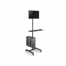 Equip 650171 chariot et support multimédia Noir PC Panier multimédia