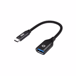 Conceptronic ABBY18B, USB-C, USB-A, Noir