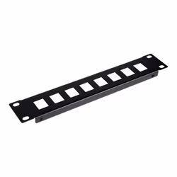 Equip EZKP-10-B, Plateau clé, Noir, Métal, 1U, 25,4 cm (10"), 254 mm