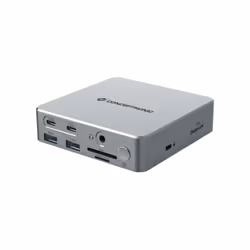Conceptronic DONN25G, Avec fil, USB 3.2 Gen 2 (3.1 Gen 2) Type-C, 100 W, 3,5 mm, 10,100,1000 Mbit/s, Argent