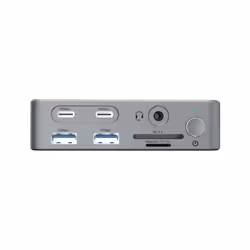 Conceptronic DONN25G station d'accueil Avec fil USB 3.2 Gen 2 (3.1 Gen 2) Type-C Argent
