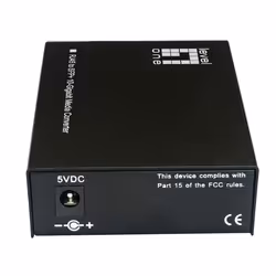 LevelOne GVT-2051 convertisseur de support réseau 10000 Mbit/s Noir - Vue supplémentaire 4