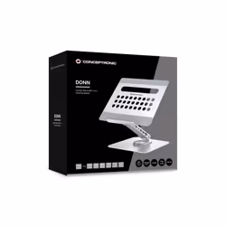 Conceptronic DONN27G Support de livres Supports de Laptop Argent - Vue supplémentaire 7