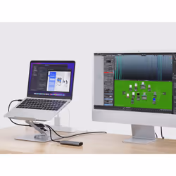 Conceptronic DONN27G Support de livres Supports de Laptop Argent - Vue supplémentaire 8