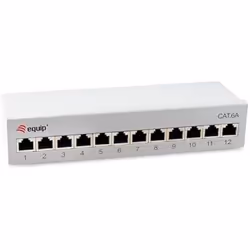 Equip 326522, 10GBase-T, 10 Gigabit Ethernet, 10000 Mbit/s, RJ-45, Cat6a, Gris