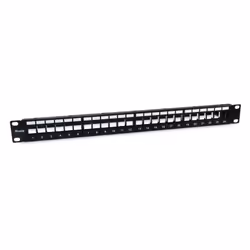 Equip 769327, Keystone, Noir, Métal, Montage de rack, 1U, RoHS