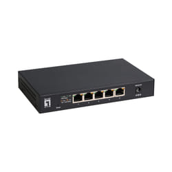 LevelOne GEU-0525 commutateur réseau Non-géré 2.5G Ethernet (100/1000/2500) Noir