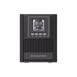 Conceptronic ZEUS52E1K alimentation d'énergie non interruptible Double-conversion (en ligne) 1 kVA 900 W 4 sortie(s) CA