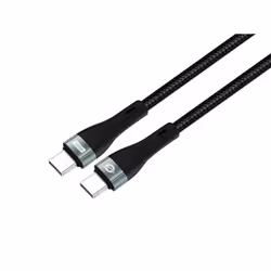 Conceptronic ETTA01B20, 2 m, USB C, USB C, USB 2.0, 0,48 Gbit/s, Noir