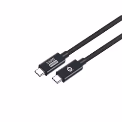 Conceptronic ETTA04B12, 1,2 m, USB C, USB C, USB4 Gen 3x2, 40 Gbit/s, Noir
