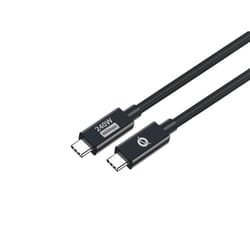 Conceptronic ETTA04B12 câble USB USB4 Gen 3x2 1,2 m USB C Noir