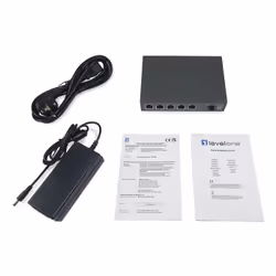 LevelOne GEP-0625 commutateur réseau Non-géré 2.5G Ethernet (100/1000/2500) Connexion Ethernet, supportant l'alimentation via ce port (PoE) Noir - Vue supplémentaire 6
