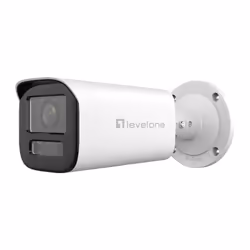 LevelOne FCS-5222, Caméra de sécurité IP, Intérieure et extérieure, Avec fil, 120 dB, Mur, Blanc