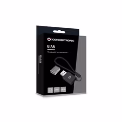 Conceptronic BIAN07B lecteur de carte mémoire USB 3.2 Gen 1 (3.1 Gen 1) Type-A Noir - Vue supplémentaire 5