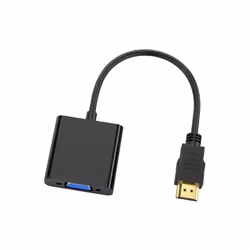 Conceptronic ABBY20B câble vidéo et adaptateur 0,25 m HDMI Type A (Standard) VGA (D-Sub) Noir