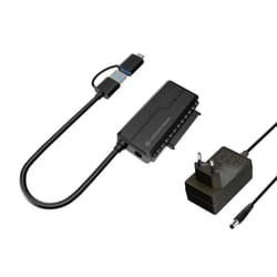 Conceptronic ABBY21B changeur de genre de câble USB Type-A SATA 22-pin Noir