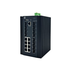 LevelOne IGU-2072 commutateur réseau Géré L2+ Gigabit Ethernet (10/100/1000) Noir