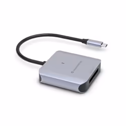Conceptronic BIAN08G lecteur de carte mémoire USB 3.2 Gen 2 Type-C Gris
