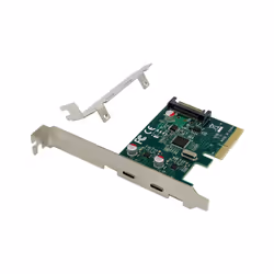 Conceptronic EMRICK13G, PCIe, USB 3.2 Gen 2 (3.1 Gen 2), PCI 3.0, SATA 15 broches, Vert, Chine