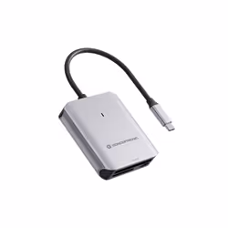 Conceptronic BIAN09G lecteur de carte mémoire USB 3.2 Gen 2 Type-C Gris - Vue supplémentaire 2