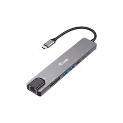 Equip 133497, Avec fil, USB Type-C, 100 W, 1000 Mbit/s, 1000BASE-T, IEEE 802.3ab