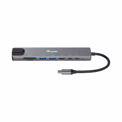 Equip 133497 station d'accueil Avec fil USB Type-C Noir, Gris - Vue supplémentaire 5